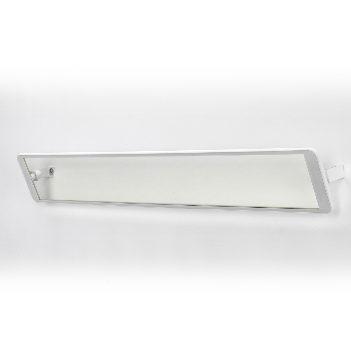 Shadow Crystal 400W Infrared Glass Panel Heater - Clear Glass 